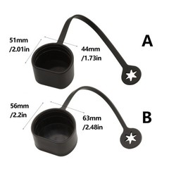All-Weather Charging Cover Protections for Electric Vehicles 51x44m 63x56mm Port
