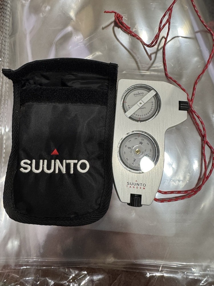 Suunto Tandem Clinometer Compass with Soft Bag (B2-15)