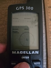 Magellan GPS 300 Handheld Tested/works See All Pics And Description
