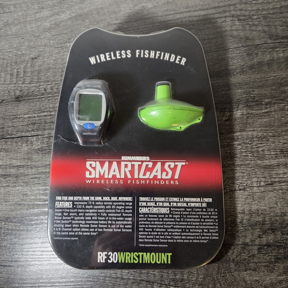 Humminbird SmartCast RF 30 Wrist Mount Wireless Fishfinder New Open Packaging