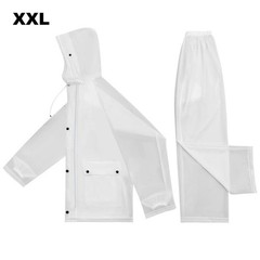 Complete Rain Suit PVC Rain Suit Delivery Suit For Cyclists For Night Safety