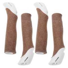 4Pcs Walking Cane Cork Grip Handles with Easy Installation for Hiking Gear