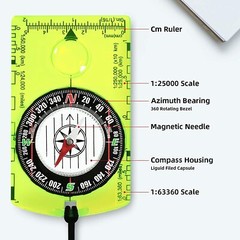 Compass Hiking Backpacking Compass Advanced Scout Compass Navigation NEW