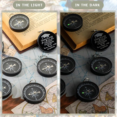 2026 Inspirational Graduation Gifts Engraved Compass for Middle Senior College G