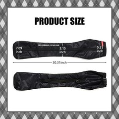 Portable Trekking Pole Carrying Bag Storage Bag Pouch with Zipper for Walking