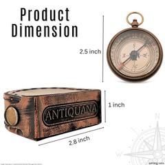 Brass Compass 2026 Graduation Gift For Him Communion Confirmation Boy Religion