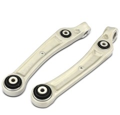 2 x Front Forward Lower Control Arm, with Bushing, Compatible with Audi
