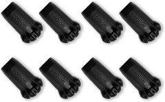 Trek-Z Collapsible Hiking & Trekking Poles -100cm-120cm (Black) Adjustable