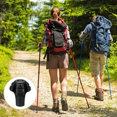 2Pcs Trekking Pole Accessories Spherical Walking Stick Tip Protectors