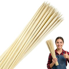 Bamboo S’mores Sticks 50pc 17.5″ Marshmallow Roasting Skewers