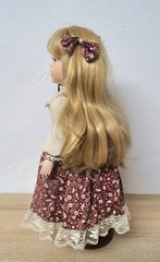 Artist doll porcelain doll 42 cm collector rarity Vintage
