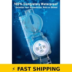 Eyeskey Military Navigation Compass with Inclinometer – Waterproof