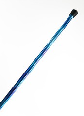 Unique Solid Titanium Walking Cane — Handcrafted