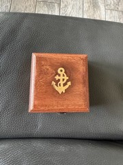 Brass Compass for Hiking Camping and Hunting. Boy Scouts. Made In India