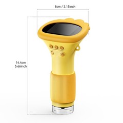 For Mini Pocket Handheld Microscope 1000X ABS Body for 2 Inch IPS Photo Video