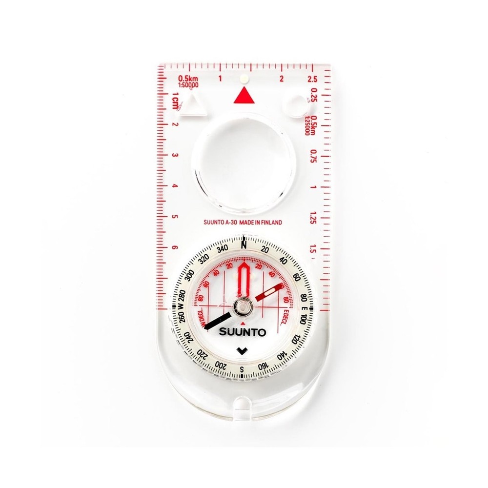 SUUNTO A-30 Compass: Compact, hiking compass with luminous markings in low li…