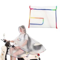 Lightweight Hooded Transparent EVA Raincoat for Women Outdoor Backpacking