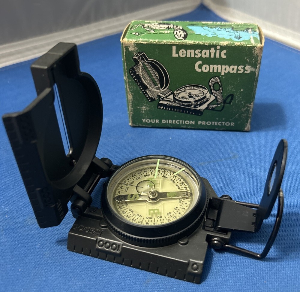 Vintage Lensatic Compass Model CD-103LA