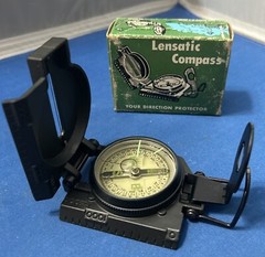 Vintage Lensatic Compass Model CD-103LA