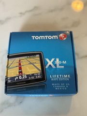 NEW TomTom XL 350 TM Car GPS Set USA/Canada/Mexico Maps Lifetime Traffic 350 kit