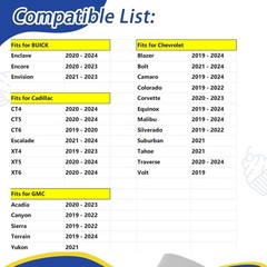 2025 Release GPS Navigation SD Card Compatible with GMC Chevry Cadilla Buick,Sil