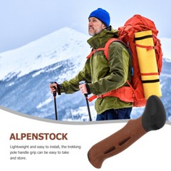 Trekking Pole Handle Cork Hiking Pole Grip Cork Walking Stick Handle Replacement