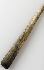 VTG Weathered Driftwood Skinny Tall Walking Stick 68″ Strong Staff OOAK Raw MN