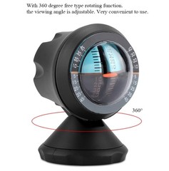 Car Vehicle Inclinometer Slope Indicator Meter Level Tilt Gauge Road Instrument