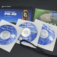 Delorme Earthmate PN-40 GPS Handheld Navigator w/ CDs And Manual