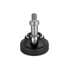Lightweight Tripod Foot Pads 360 Degree 45mm and 50mm Plastic Outdoor Use