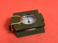 COMPASS INCLINOMETER HIKING ADVENTURE SPORT NAVIGATION MARINE ARMY ETC #2