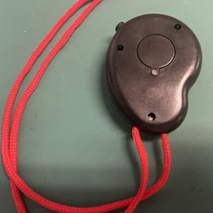 COLEMAN Black Compass with Degrees, LED Light, Red Lanyard, for Hiking & Camping