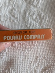 NOS Official Girl Scout Vintage Silva Polaris Type 7 Sweden Expedition Compass