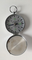 Precise Pathfinder Pocket Compass Made in Japan Boxed Suffern NY Hiking Gear