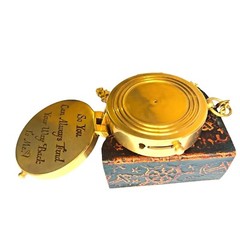 So you can Engraved With Leather Case Gift for Birthday, anniversary Compass.
