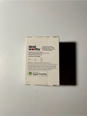 NWT Dealworthy 4 Pack Bluetooth Item Locators Trackers Apple Find My Compatible