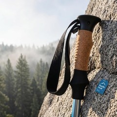 Cane Handle Grip Replacement Walking Canes Grip with Wrist Strap Trekking Poles