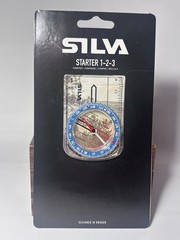 🧭 Silva Starter 1-2-3 Baseplate Navigation Compass — Brand New In Pack!🧭