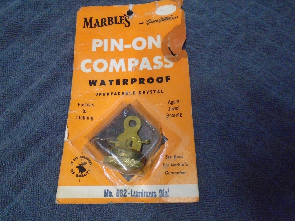Marble’s Pin On Compass #082