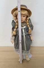 Artist doll porcelain doll 41 cm collector rarity vintage signed