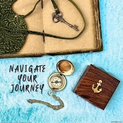 Authentic Antique Push Button Compass Presented in Artisan Wooden Box