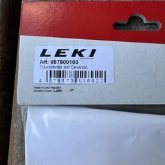 LEKI Snowflake Basket Attachment for Leki Trekking/Ski Pole (2pcs) 857500103