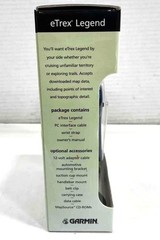 Garmin eTrex Legend Personal Navigator Waas GPS Handheld, New In Sealed Box