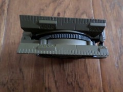 U.S MILITARY STYLE METAL COMPASS LIQUID FILLED SLIDE RULER WITH NYLON OD POUCH