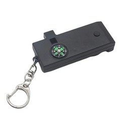 5 in 1 Multifunction Survival Gears with Compasses and Whistled Flashlights