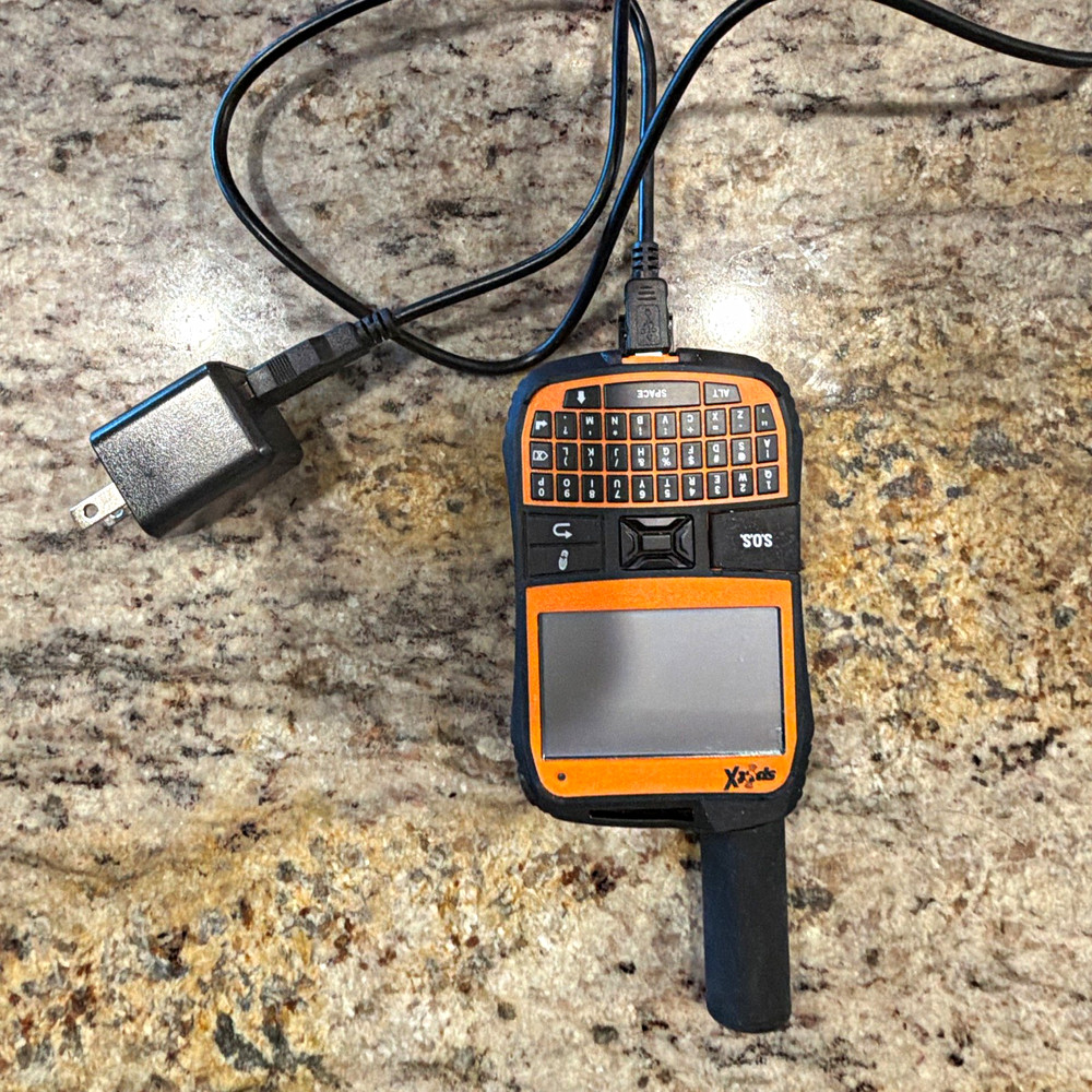 SPOT SPOTX Satellite GPS Messenger SOS Device, Orange/Black Plastic