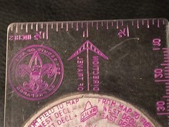 Vtg Official Boy Cub Scouts Pathfinder Compass Silva System