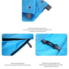 Lightweight Adults Raincoat with Hood Waterproof Windproof Outdoor Gear