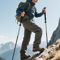 FireHiking Walking Trekking Poles Ultralight 7075 Aluminum Foldable Hiking Poles