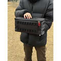 Hanging Camping Organizer with Detachable Carry Bag 36 12 17cm Oxford Fabric